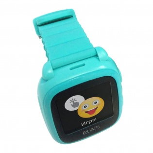 Детские смарт-часы Elari KidPhone 2 Green с GPS-трекером (KP-2G)
