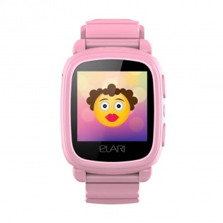 Детские смарт-часы Elari KidPhone 2 Pink с GPS-трекером (KP-2P)