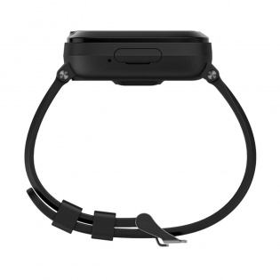 Детские смарт-часы Elari KidPhone 4G Black с GPS-трекером и видеозвонками (KP-4GB)