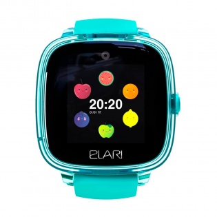 Детские смарт-часы Elari KidPhone Fresh Green с GPS-трекером (KP-F/Green)