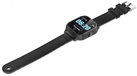 Детские смарт-часы Lemfo DF50 Ellipse Aqua с GPS трекером (Черный)