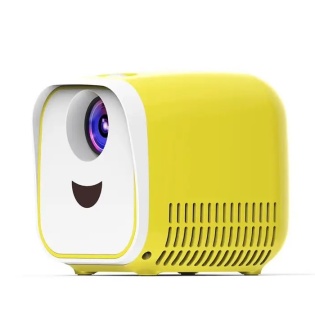 Детский мини-проектор Kids Toy Projector L1 (Бело-желтый)