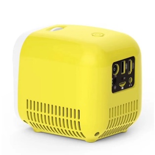 Детский мини-проектор Kids Toy Projector L1 (Бело-желтый)