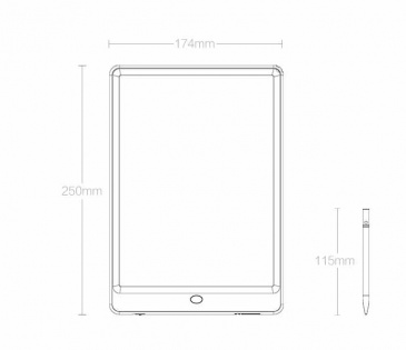 Детский планшет для рисования Xiaomi Wicue Pink (WNB410) Multi color
