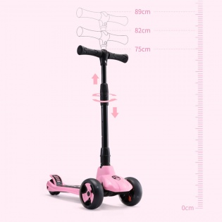 Детский самокат-кикборд Xiaomi 700Kids Childish Kickscooter Pink