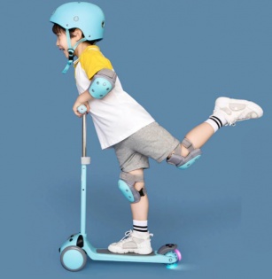 Детский самокат-кикборд Xiaomi Xiaoxun Meng Pet Dog Scooter (XPWJC1000) Blue