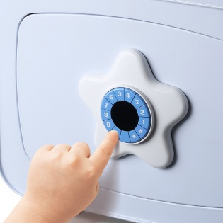 Детский сейф Xiaomi CRMCR Card Child Safe Deposit Box Blue