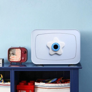 Детский сейф Xiaomi CRMCR Card Child Safe Deposit Box Blue