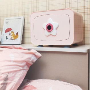 Детский сейф Xiaomi CRMCR Card Child Safe Deposit Box Pink