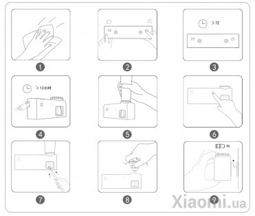 Стерилизатор, держатель зубных щеток с UF Xiaomi Dr.Meng White MKKJ01