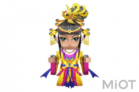 Колекційна модель PIECECOOL Banas'DIAO CHAN Q012