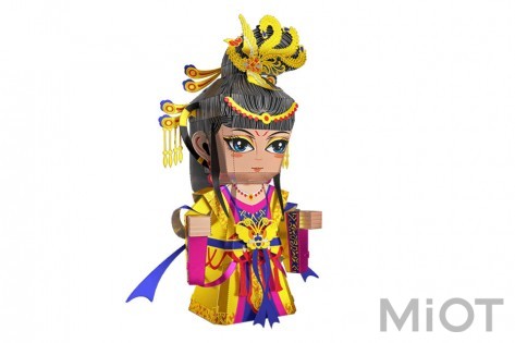Колекційна модель PIECECOOL Banas'DIAO CHAN Q012