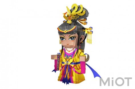 Колекційна модель PIECECOOL Banas'DIAO CHAN Q012