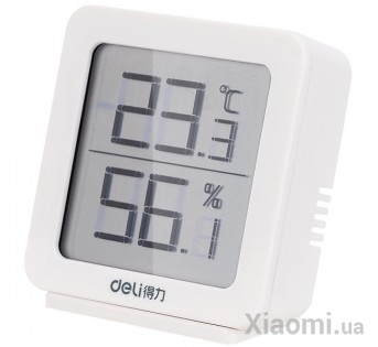 Цифровой гигрометр и термометр Xiaomi Deli 8838 White