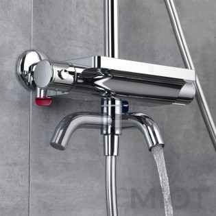 Душовий набір насадка + шланг Xiaomi DiiiB Big white shower hose set DXHW001