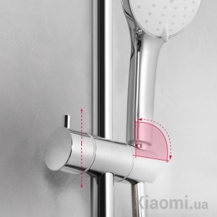 Душевой набор насадка + шланг Xiaomi DiiiB Big white shower hose set DXHW001