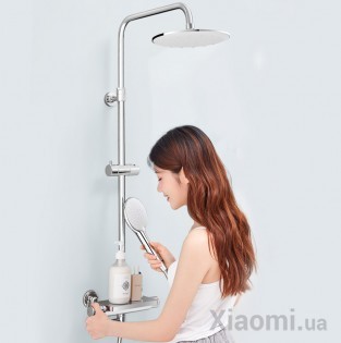 Душевой набор насадка + шланг Xiaomi DiiiB Big white shower hose set DXHW001