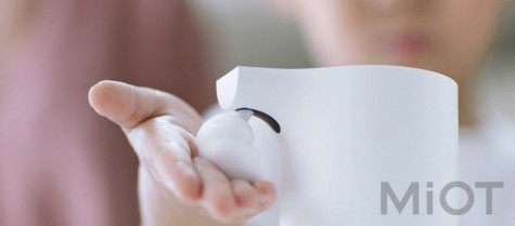 Безконтактний диспенсер для мила Smart Infrared Automatic Sensor White