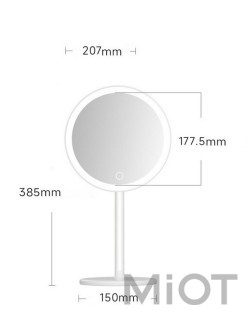 Дзеркало для макіяжу Xiaomi Doco Daylight Mirror White DM005
