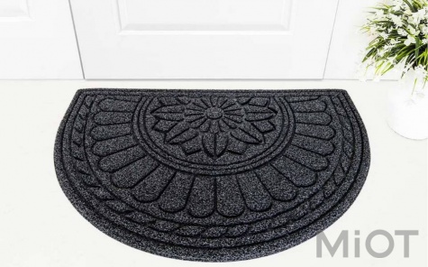 Придверний килимок Xiaomi 77++ Pineapple texture Grey 60x90