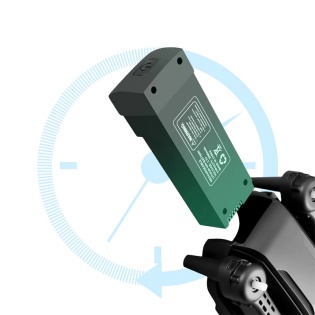 Дополнительный аккумулятор Li-Po 3.7V 2000mAh для квадрокоптера KFPLAN KF610 (Черный)