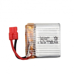 Дополнительный аккумулятор Li-Po 3.7V 380mAh для квадрокоптера Syma X26 (Серый)