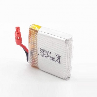 Дополнительный аккумулятор Li-Po 3.7V 380mAh для квадрокоптера Syma X26 (Серый)
