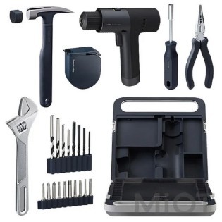 Набор инструментов Xiaomi HOTO 12V Brushless Drill Tool Set (QWDZGJ001)