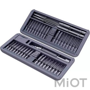 Отвертка с насадками Xiaomi JIMIHOME 80in1 Black JM-GNT80