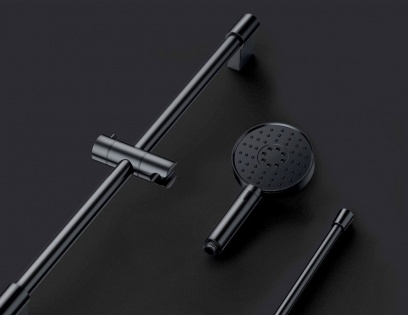 Душова система Xiaomi DIIIB 3в1 (Лейка DXHS002-T, Тримач DXSJG002-T, Шланг DXRG002) Black