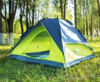 Многофункциональная Автоматическая палатка Xiaomi Early Wind 3 people Blue/Green 235*225*135cm HW010401