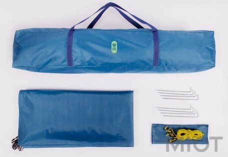 Многофункциональная Автоматическая палатка Early Wind 3 people Blue/Green 235*225*135cm HW010401