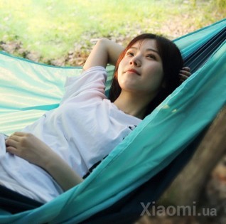 Гамак Xiaomi Early Wind Outdoor Parachute Cloth Hammock Blue