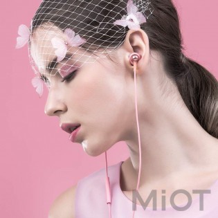 Навушники Xiaomi 1MORE Stylish Wired Rose Pink E1025