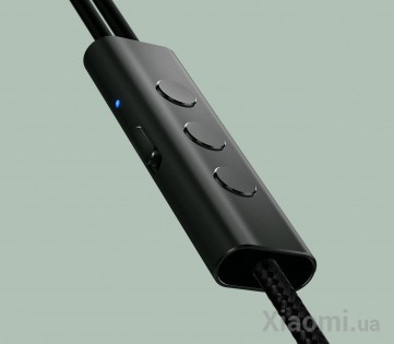 Наушники с микрофоном Xiaomi Mi Noise Cancelling Earphones Black (ZBW4386TY)
