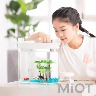 Акваріум Xiaomi Eco fish tank Air humidifier White 260*135*280