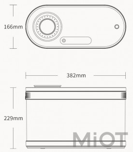 Акваріум Xiaomi Eco fish tank HF-JHYG001