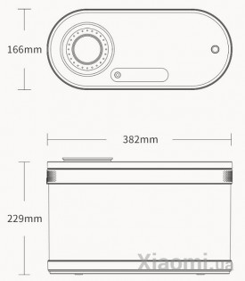 Аквариум Xiaomi Eco fish tank HF-JHYG001