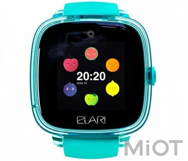 Дитячий смарт-годинник Elari KidPhone Fresh Green з GPS-трекером (KP-F/Green)