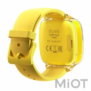 Дитячий смарт-годинник Elari KidPhone Fresh Yellow з GPS-трекером (KP-F/Yellow)