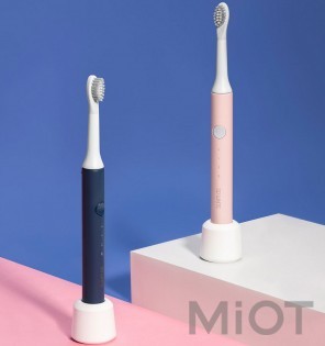 Електрична зубна щітка Xiaomi PINJING (SO White) Dark Blue EX3