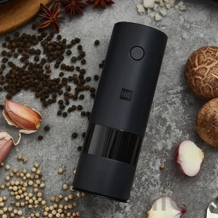 Електричний млин для солі та перцю Xiaomi HuoHou Electric Grinder Black HU0200