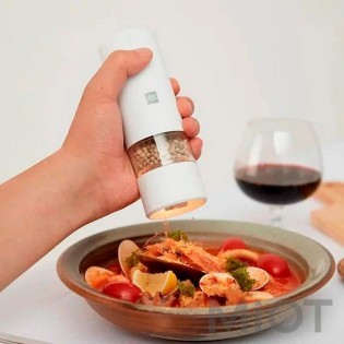Электрическая мельница для соли и перца Xiaomi HuoHou Electric Grinder White HU0201