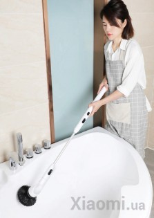 Электрощетка Shun Zao Extension Rod Cleaning Machine White