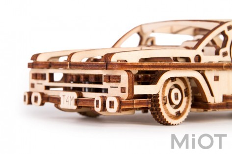 Колекційна модель Time for Machine Elvis Car WOODEN SERIES