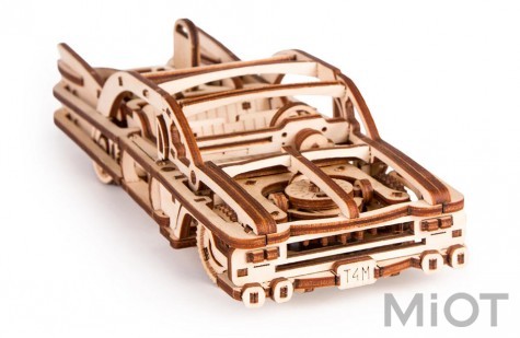 Колекційна модель Time for Machine Elvis Car WOODEN SERIES