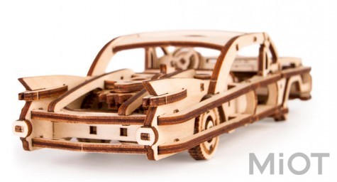 Колекційна модель Time for Machine Elvis Car WOODEN SERIES