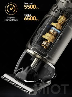 Машинка для стрижки волосся Xiaomi Enchen GoldStone 1 Black