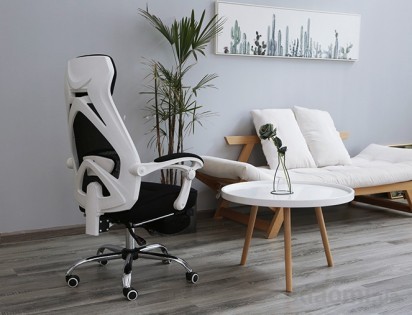 Эргономичное игровое кресло Xiaomi HBADA SGS White