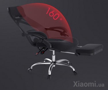 Эргономичное игровое кресло Xiaomi HBADA SGS Black
